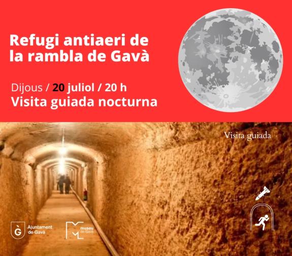 Visita nocturna al Refugi 20 de juliol