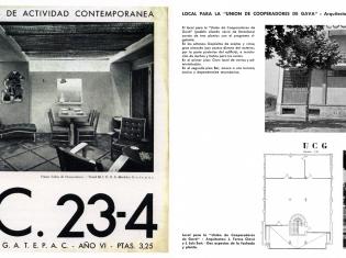A.C. revista d’arquitectura editada pel GATEPAC. Any 1936. AMG.